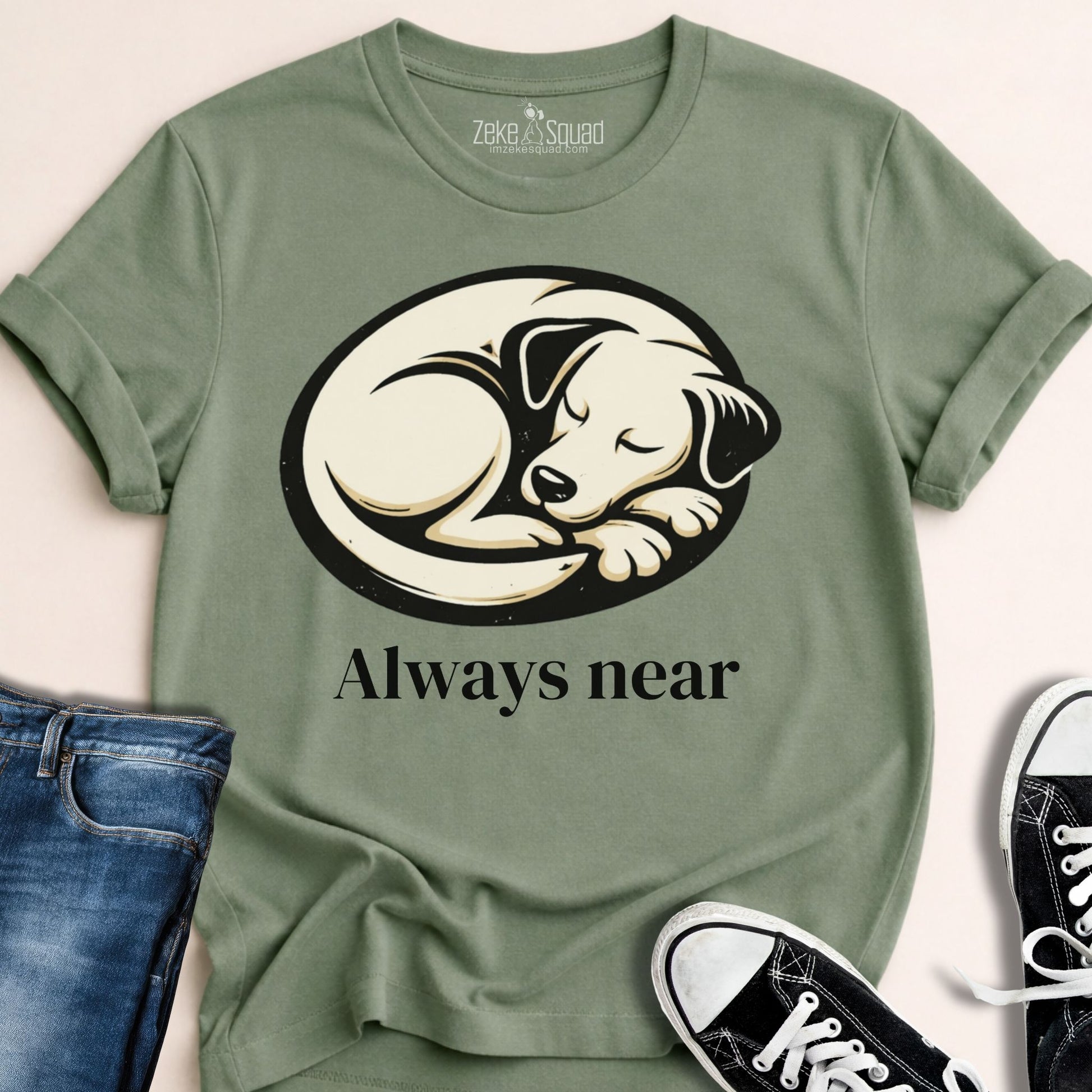 Always Near T-shirt - Zeke Squad