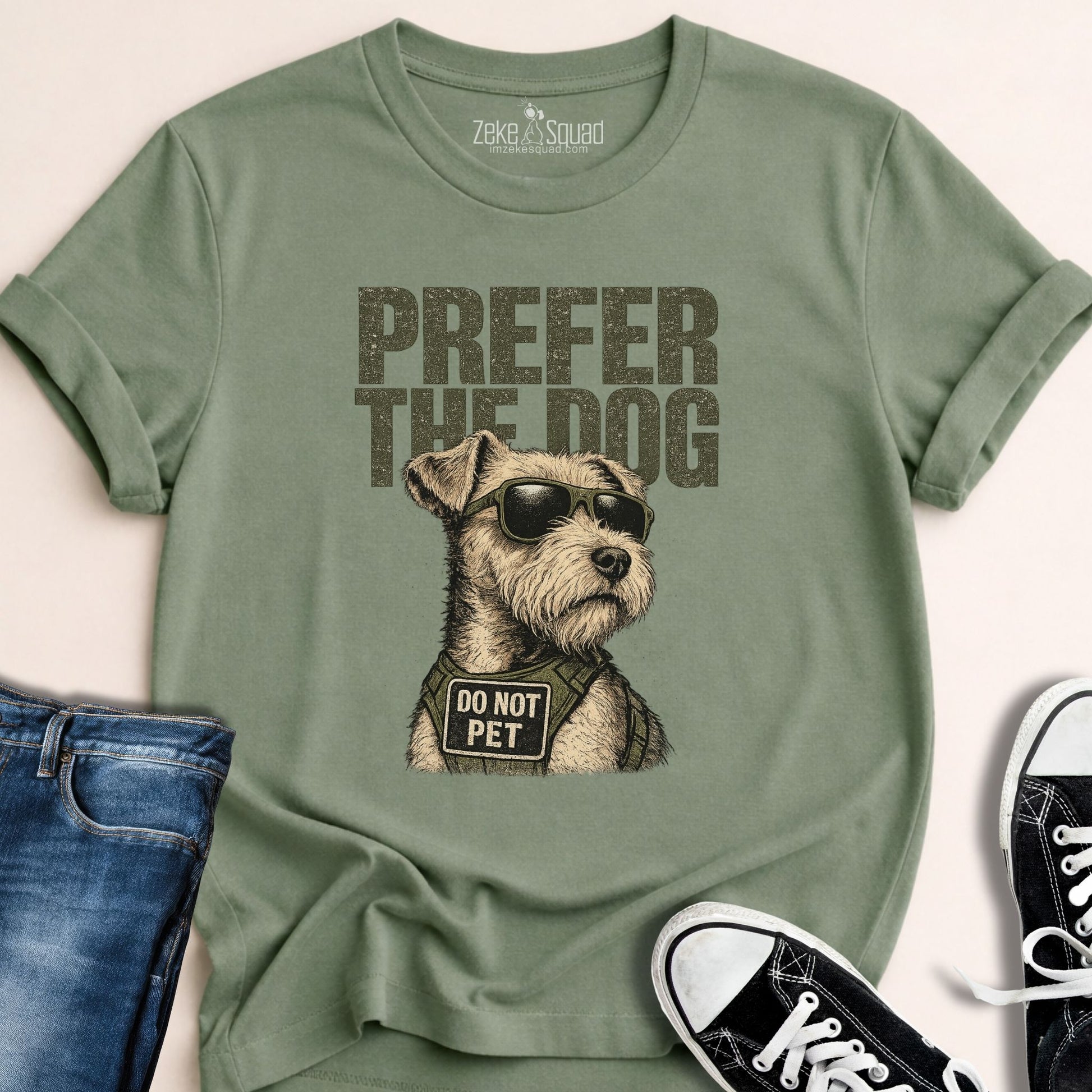 Prefer the Dog T-shirt - Zeke Squad