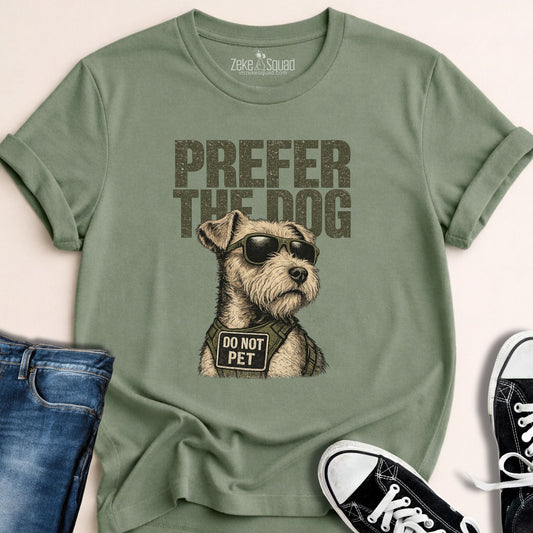 Prefer the Dog T-shirt - Zeke Squad