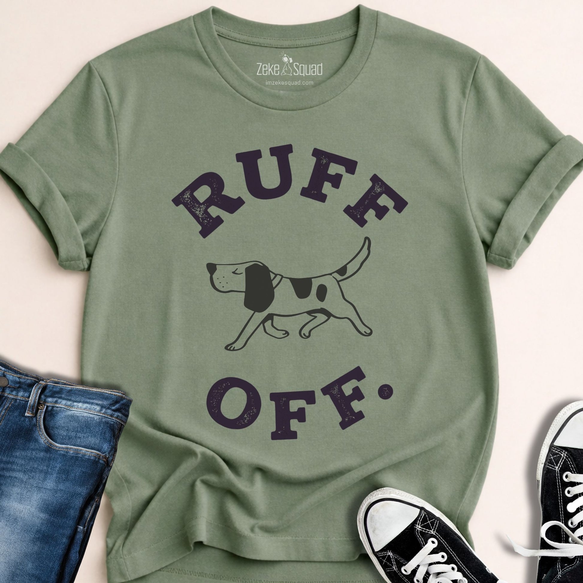 Ruff Off Vintage T-shirt - Zeke Squad