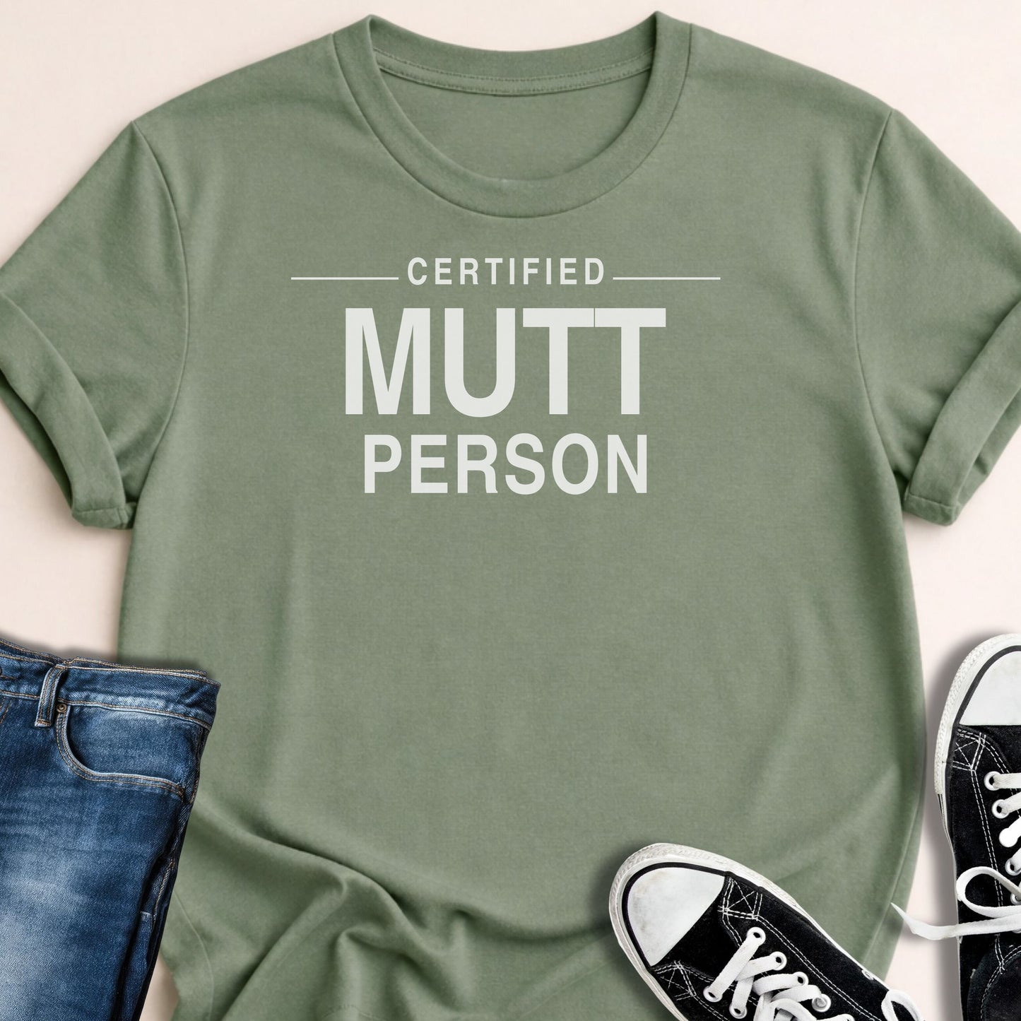 Certified Mutt Person T-shirt