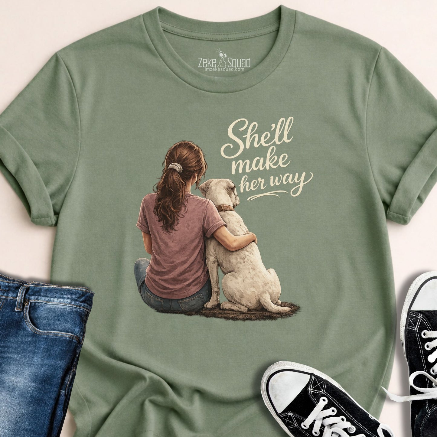 She'll Make Her Way T-shirt