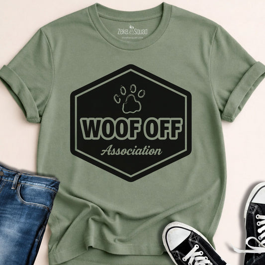 Woof Off Association T-shirt