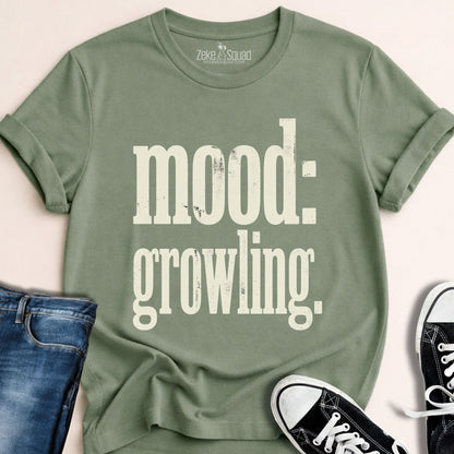 Mood: Growling T-shirt - Zeke Squad