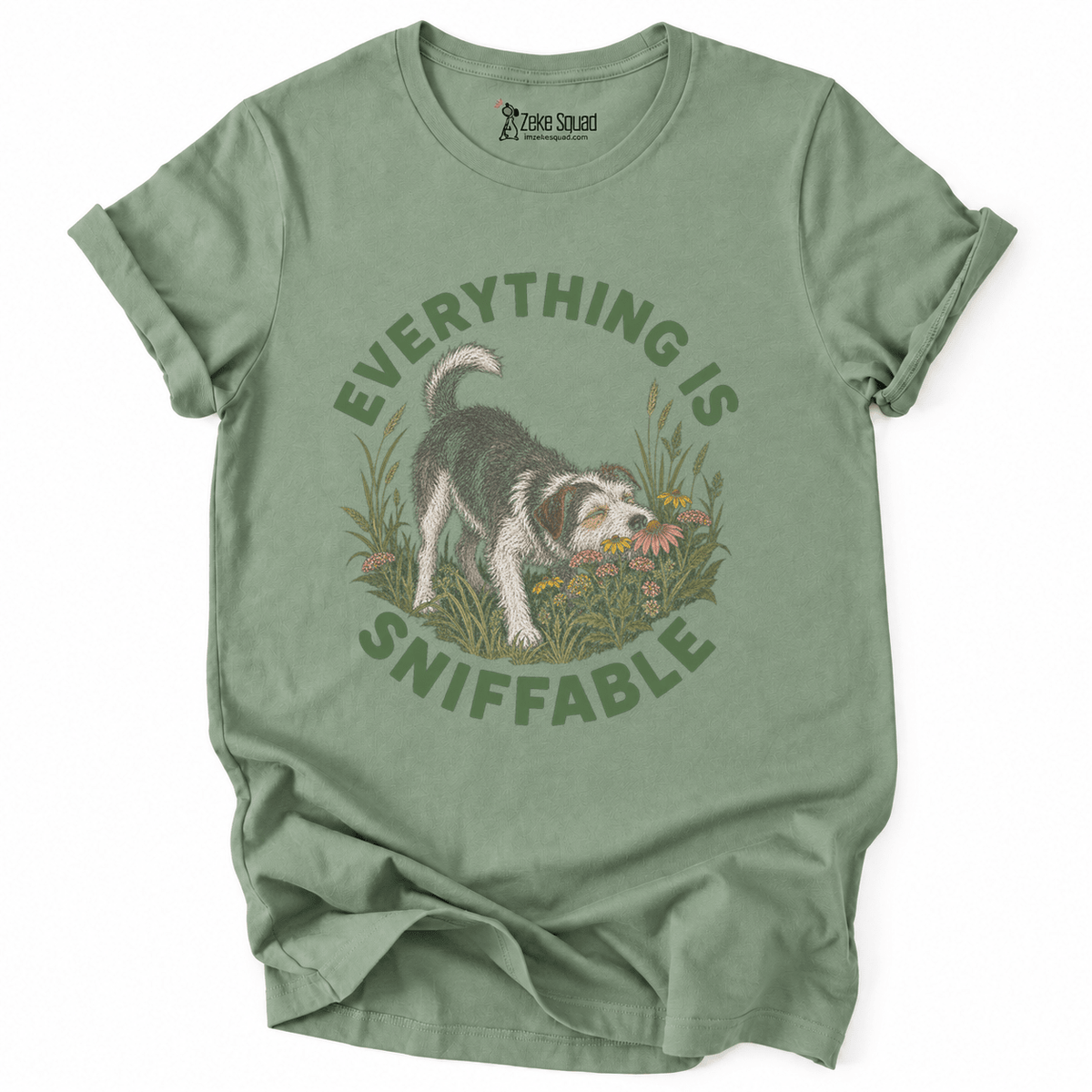 Sniffable T-shirt - Zeke Squad