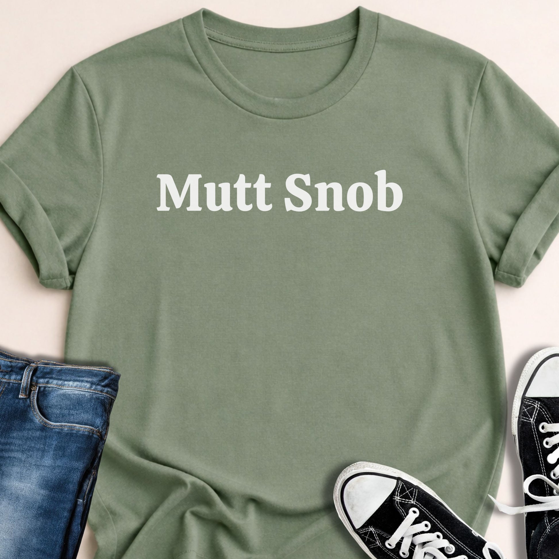 Mutt Snob T-shirt - Zeke Squad