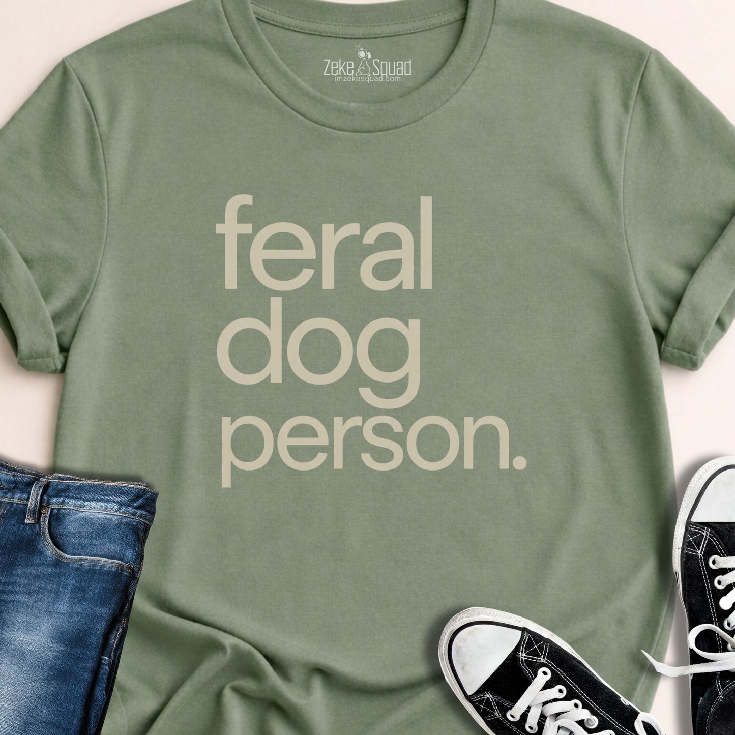Feral Dog Person T-shirt