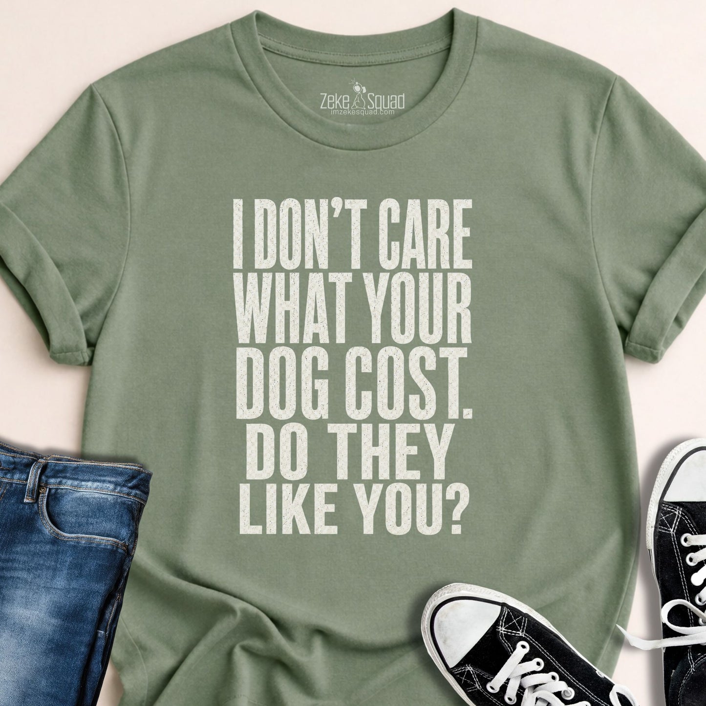 I Don't Care T-shirt
