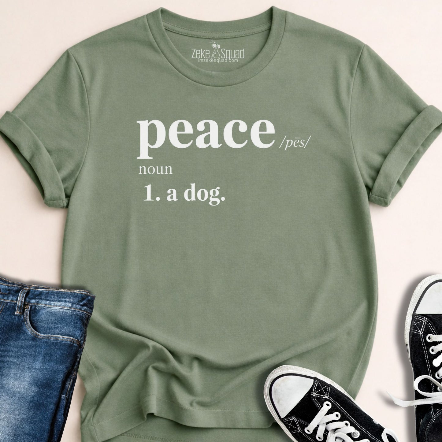 Peace Defined T-shirt - Zeke Squad