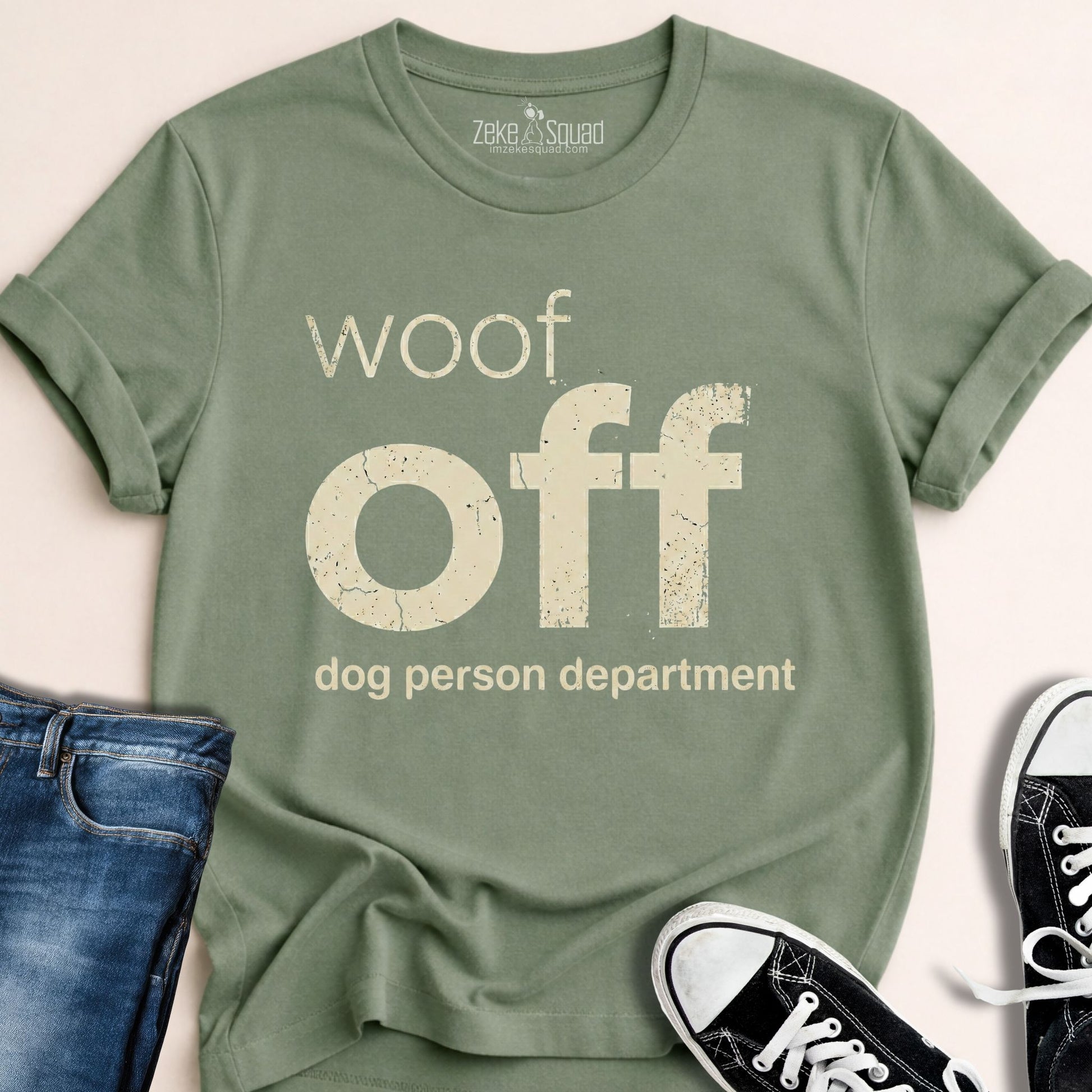 Ruff Off Social Club T-shirt - Zeke Squad