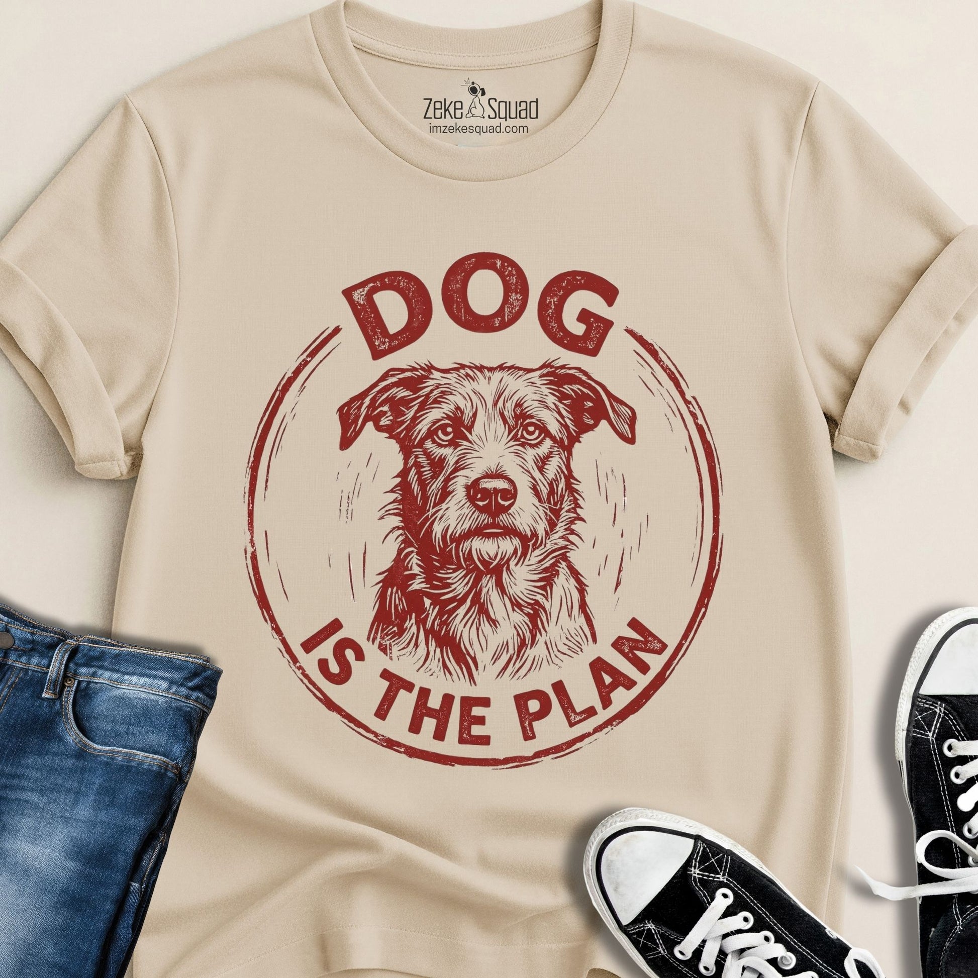 Dog Is The Plan T-shirt - Zeke Squad