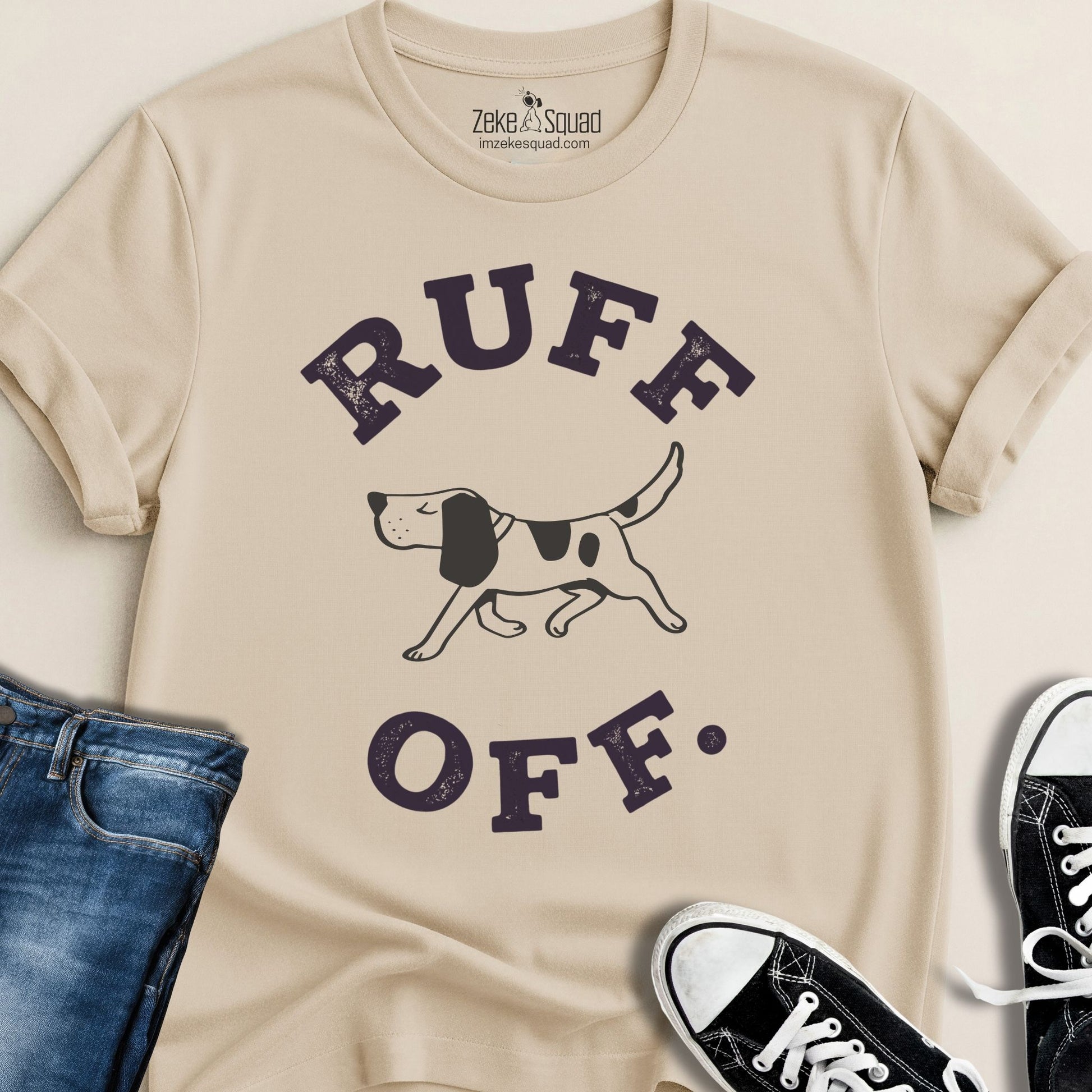 Ruff Off Vintage T-shirt - Zeke Squad