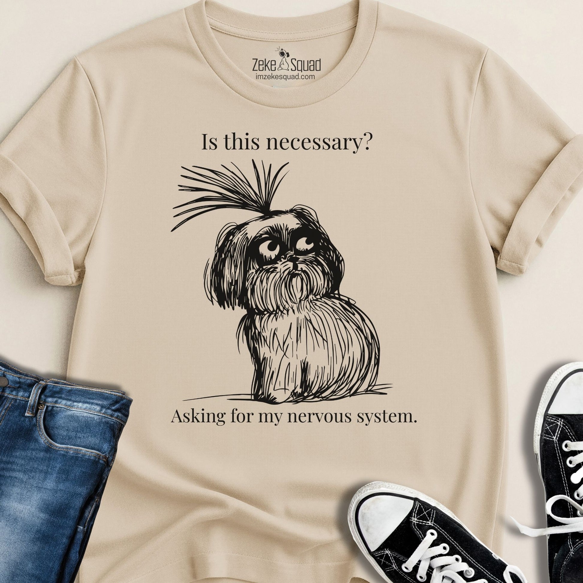 Is This Necessary? T-shirt - Zeke Squad
