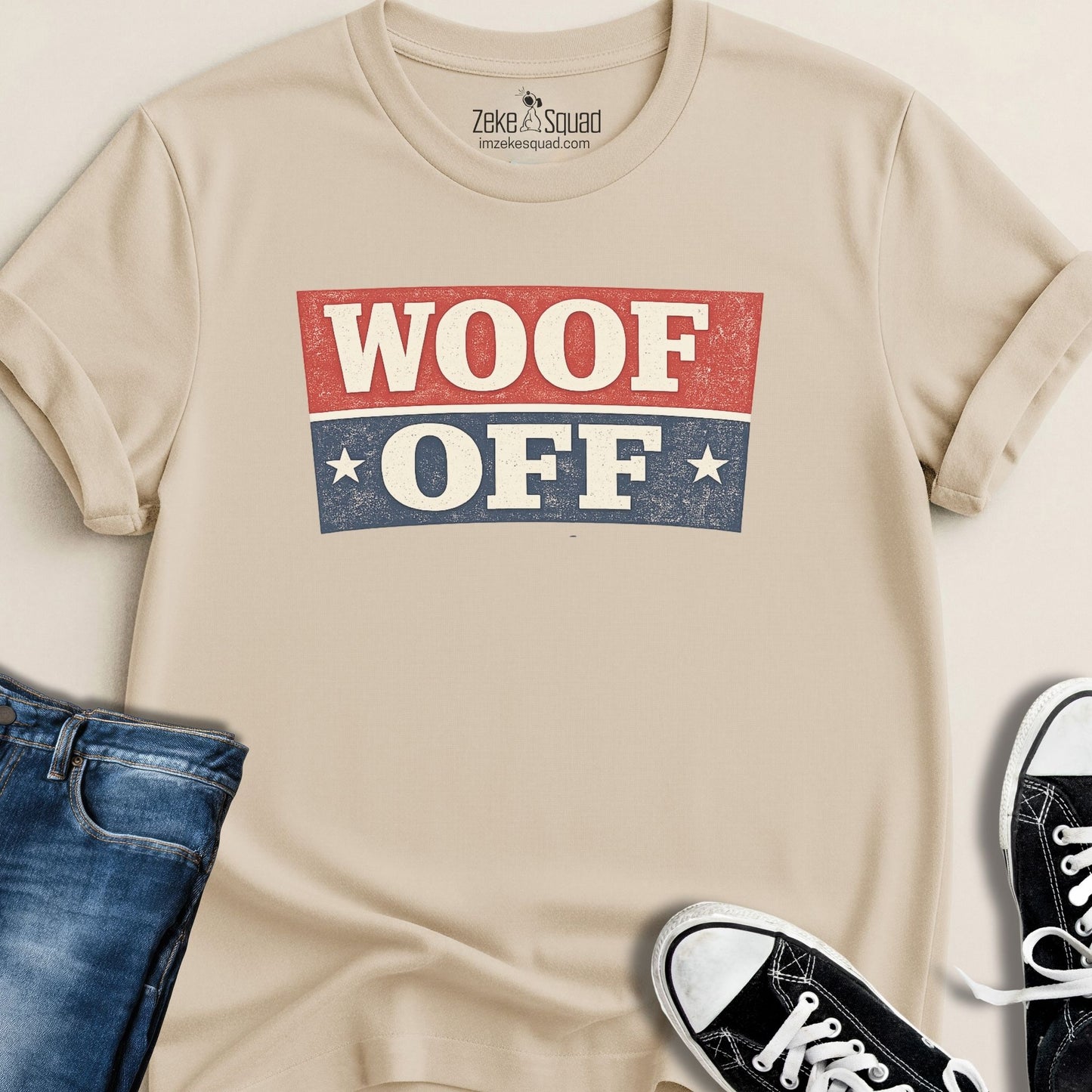 Woof off 4th of July edition T-shirt