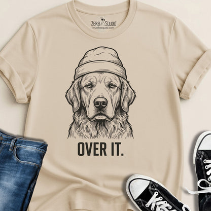 Over It. Dog Person T-shirt - Zeke Squad