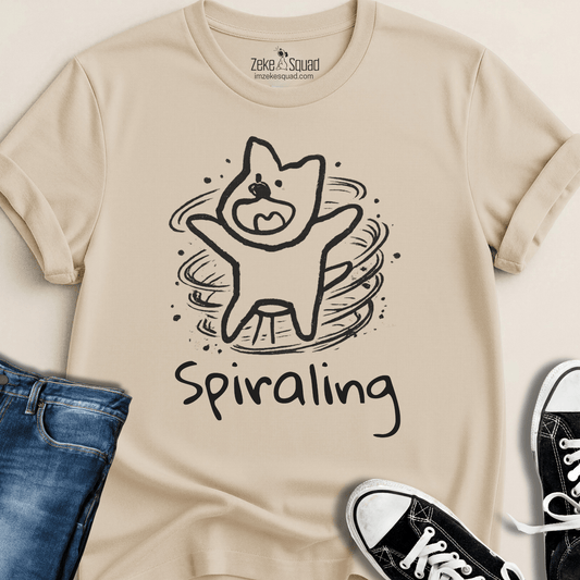 Spiraling T-shirt - Zeke Squad