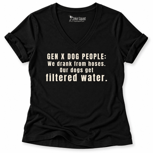 Gen X People Women's V-neck - Zeke Squad