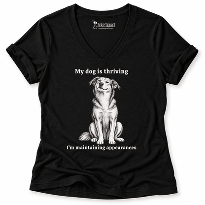 Appearances Women's V-neck - Zeke Squad