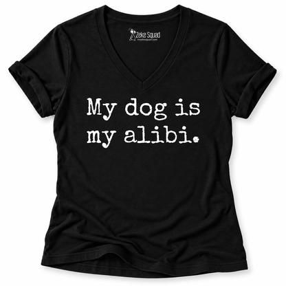 Alibi Women's V-neck - Zeke Squad