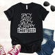 Unisex Zeke Squad T-shirt with the bold funny phrase “Spicy, Sassy, Saucy, Scrappy, Smart Assy.