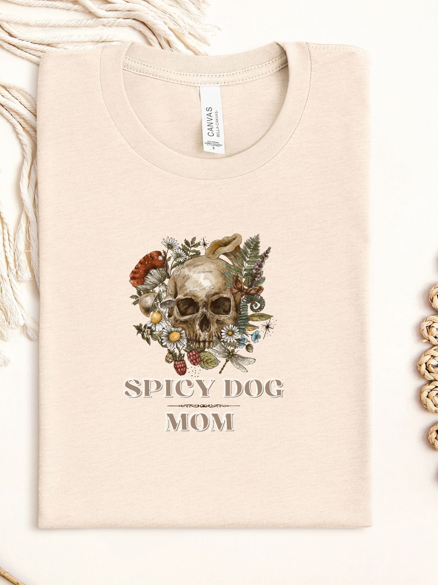 Spicy Dog Mom | Unisex Graphic T-shirt