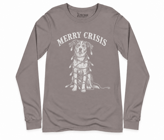 Merry Crisis Long Sleeve T-shirt - Zeke Squad