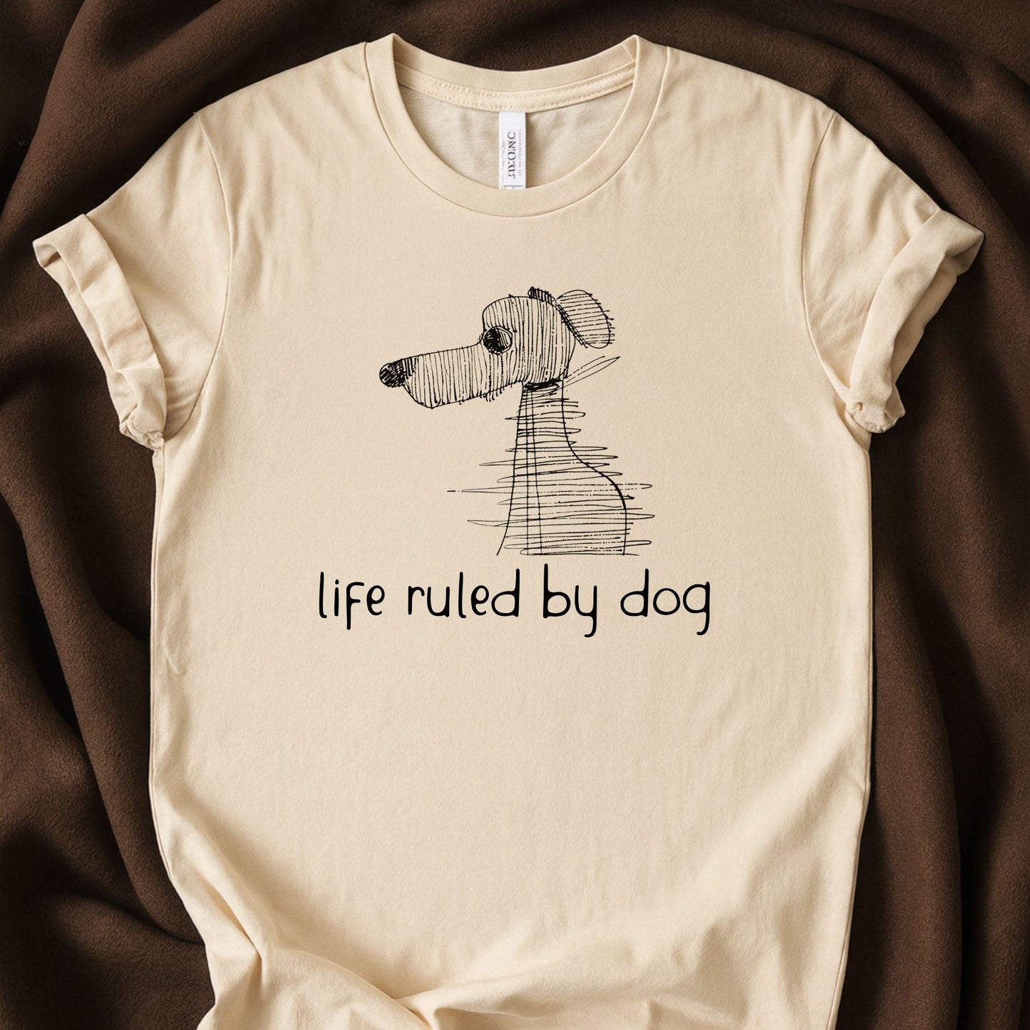 Life Ruled by Dog T-Shirt | Dog Parent Life Tee - Zeke Squad