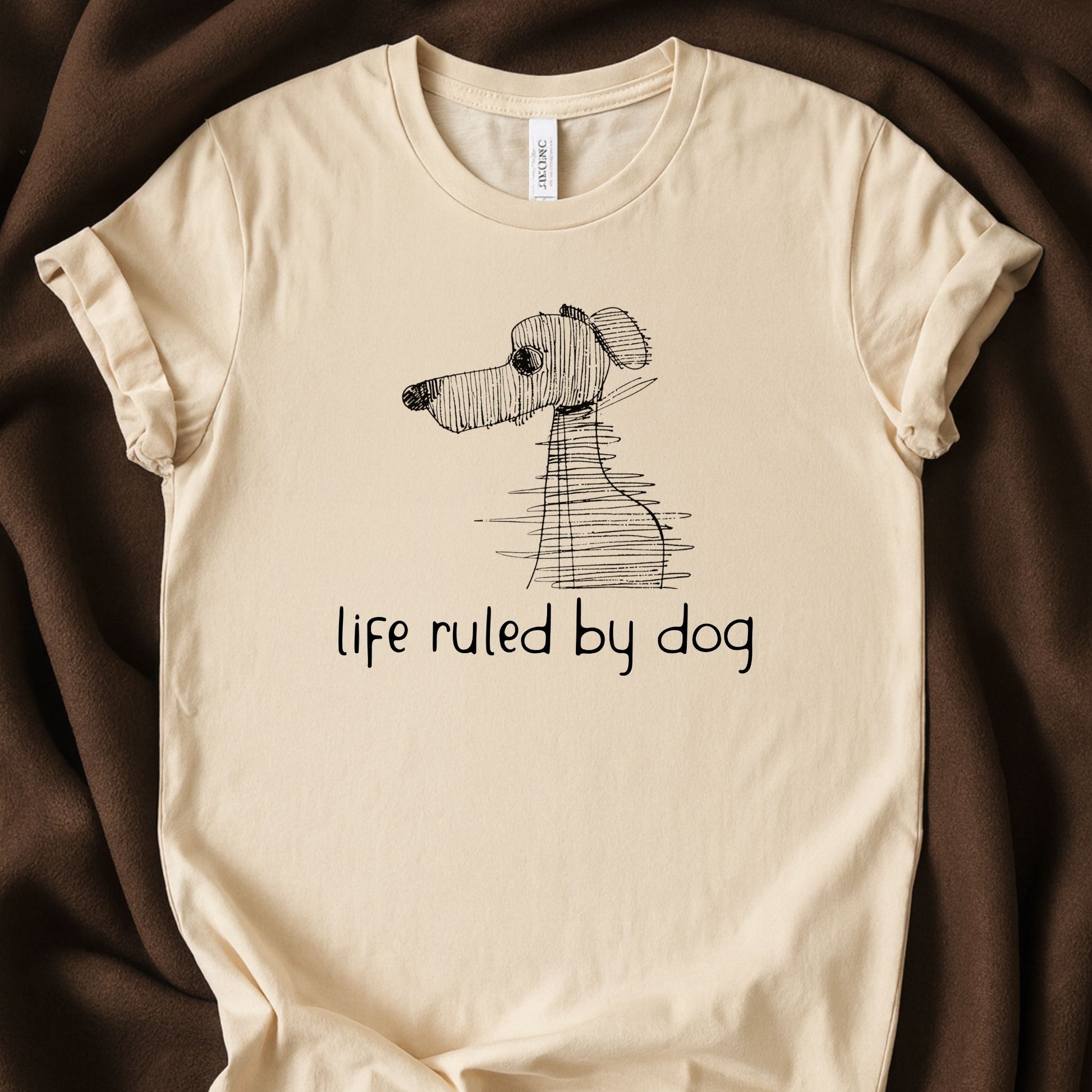 Life Ruled by Dog T-Shirt | Dog Parent Life Tee - Zeke Squad