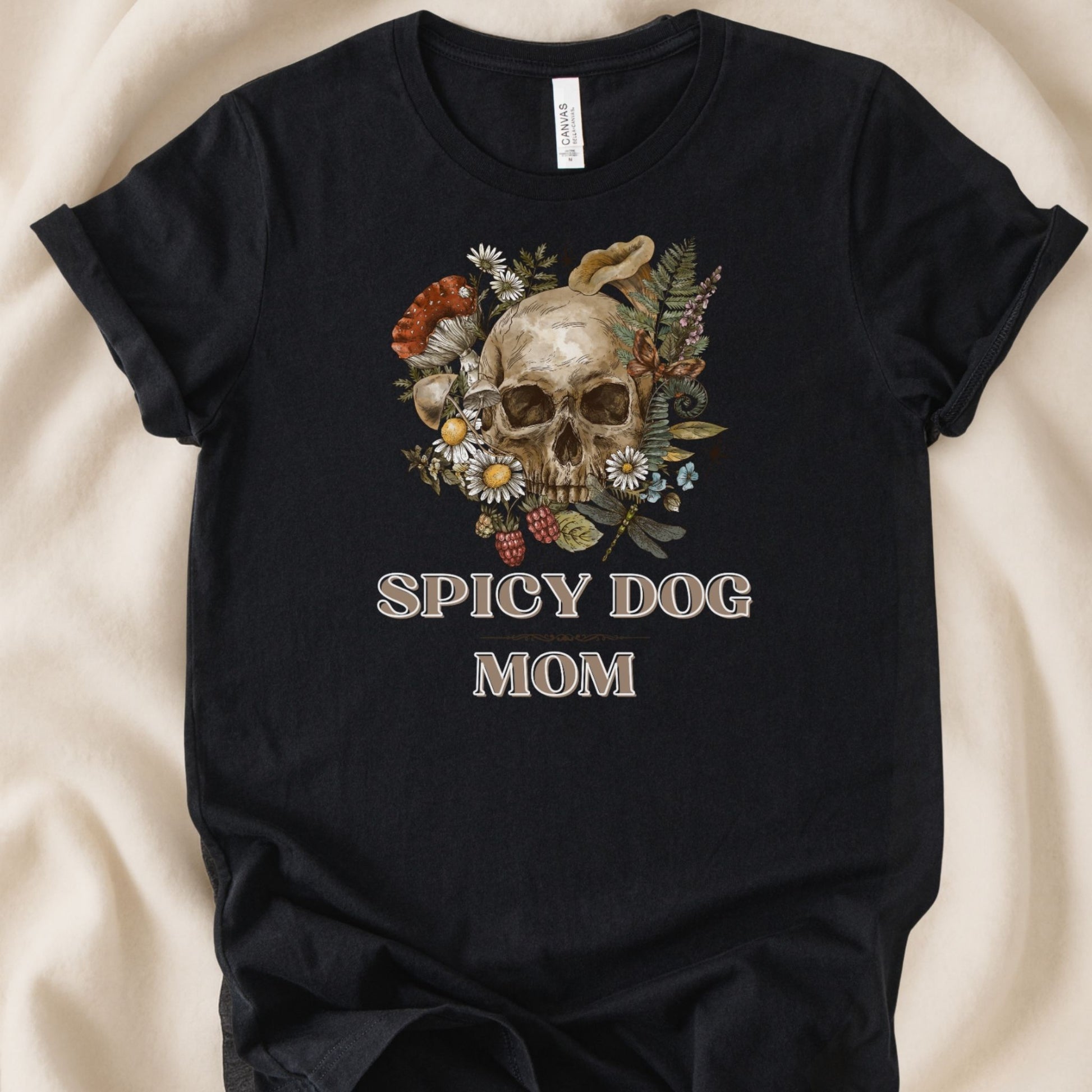 Spicy Dog Mom | Unisex Graphic T-shirt - Zeke Squad