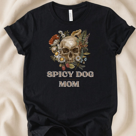 Spicy Dog Mom | Unisex Graphic T-shirt - Zeke Squad