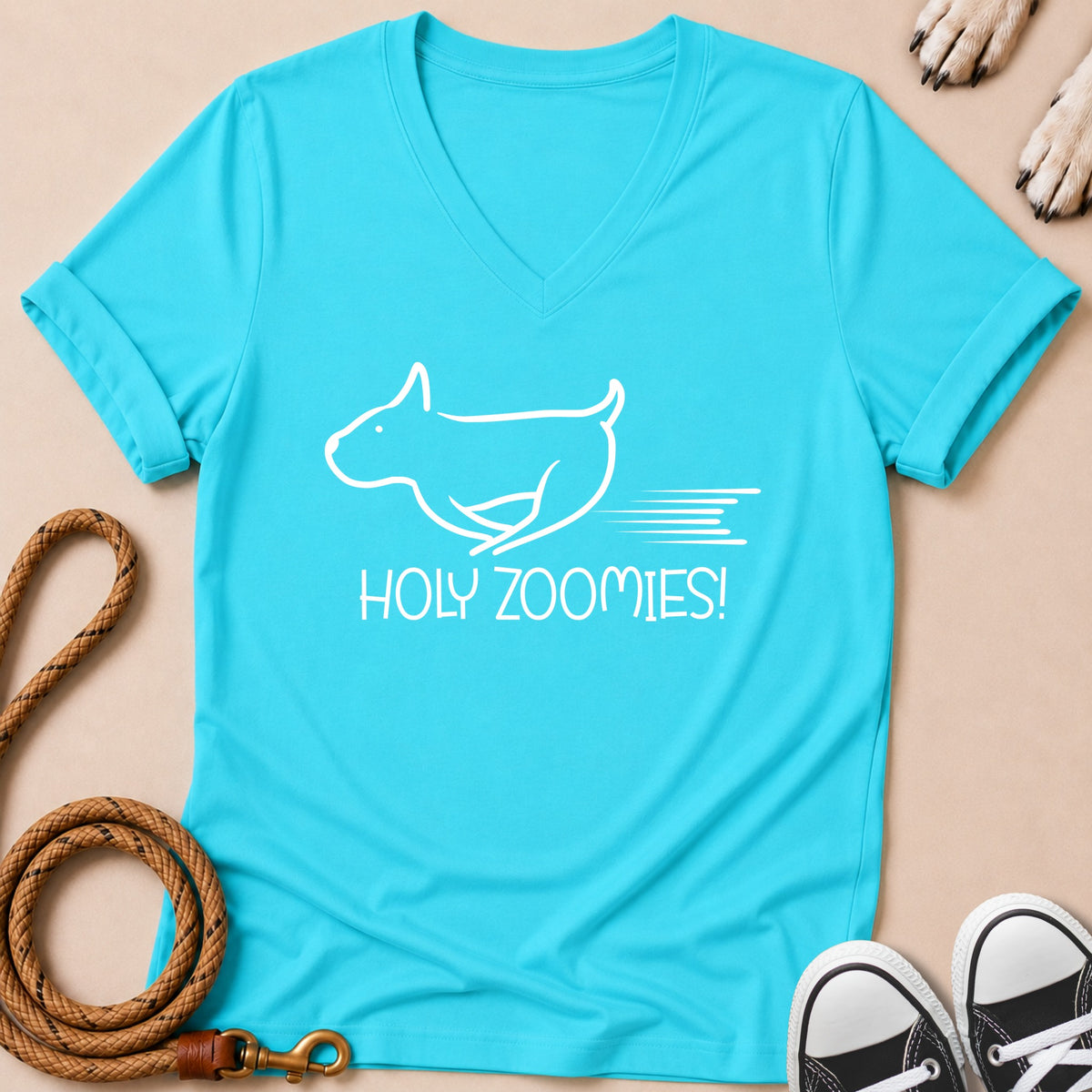 Zoomies Women's V-neck