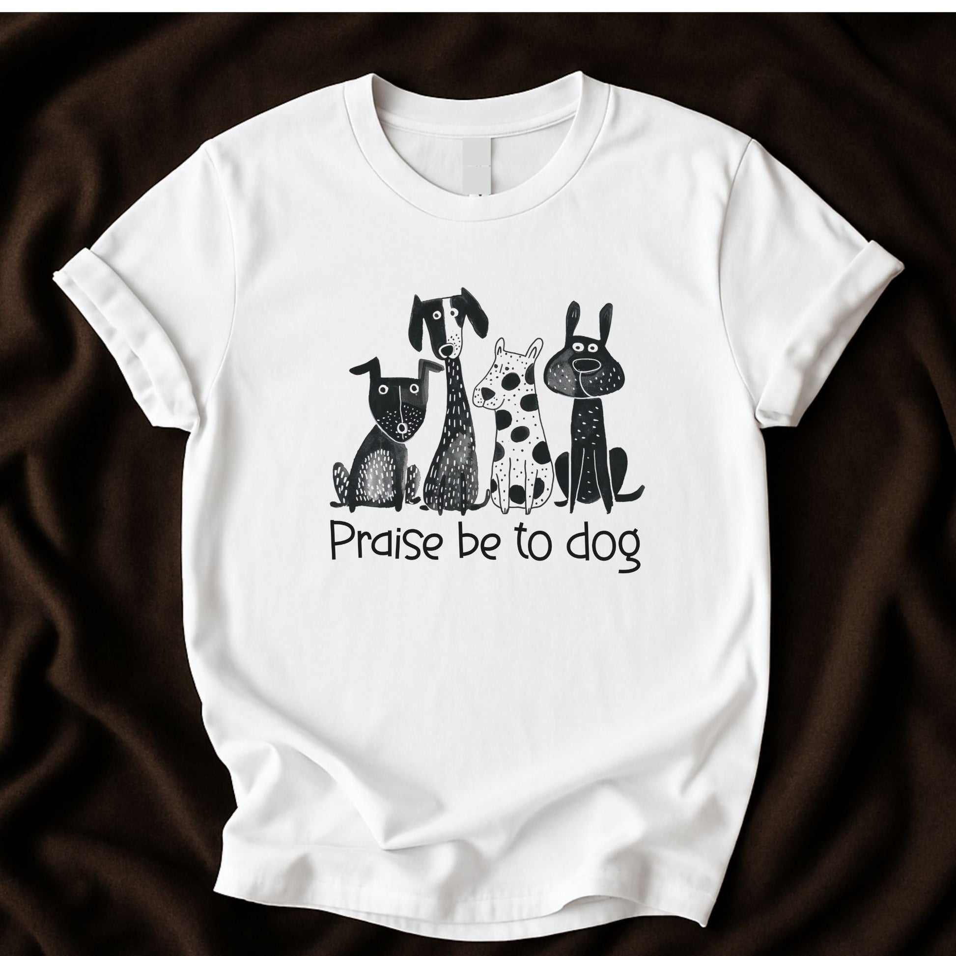 Praise Be to Dog T-Shirt | Funny Dog Lover Faith Parody Tee – Zeke Squad - Zeke Squad