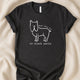 Must Love Fur on Black Pants T-Shirt | Funny Dog Parent Tee – Zeke Squad - Zeke Squad
