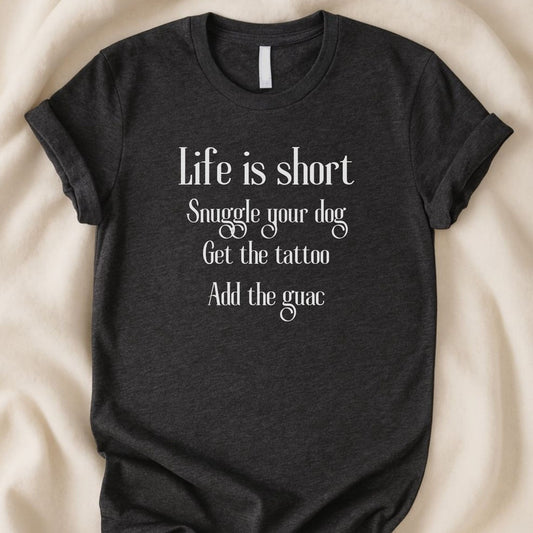 Life is Short | Unisex Graphic T-shirt - Zeke Squad