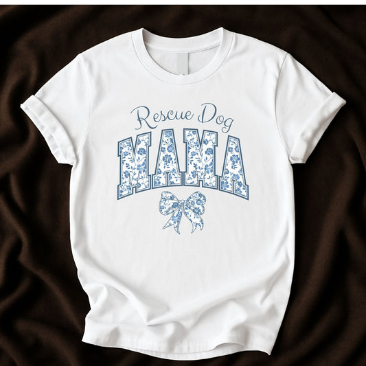 Rescue Dog Mama | Unisex Graphic T-shirt - Zeke Squad