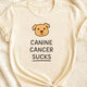 Canine Cancer Sucks T-Shirt | Dog Parent Solidarity Awareness Tee – Zeke Squad - Zeke Squad