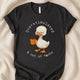 Overstimulated and Out of F*cks T-Shirt | Funny Coffee Duck Tee – Zeke Squad - Zeke Squad
