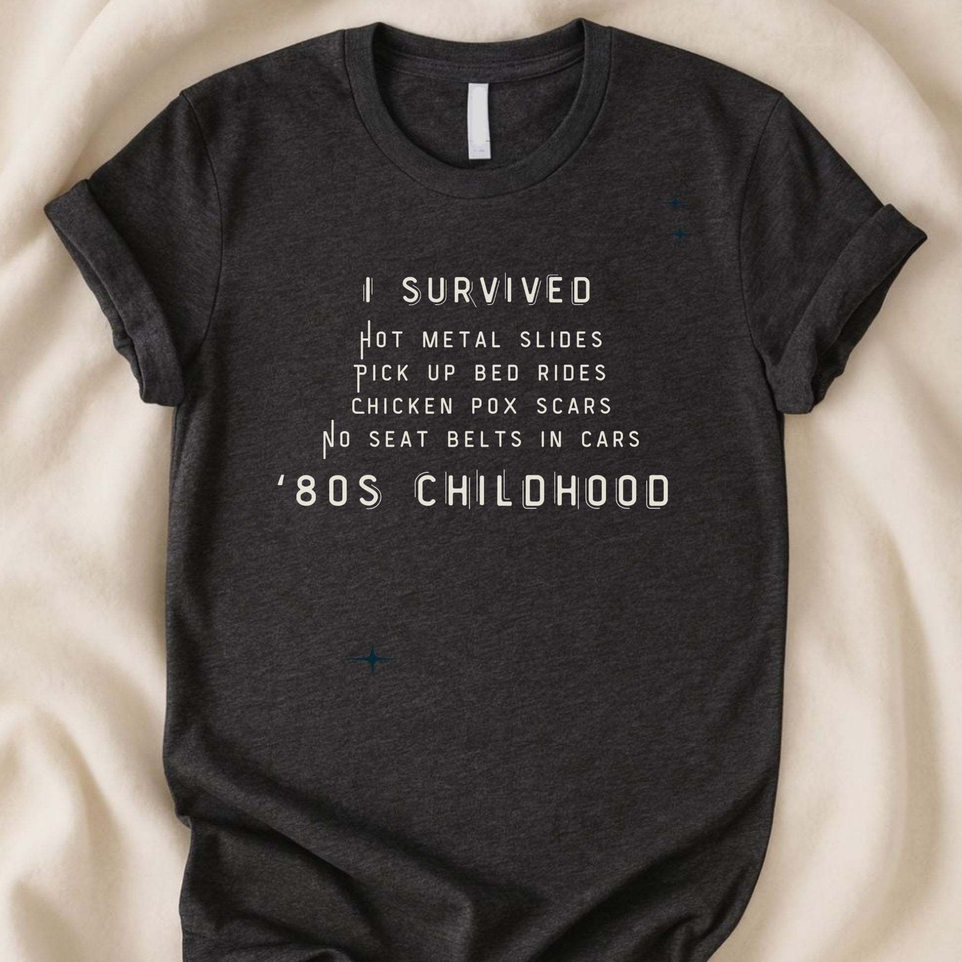 I Survived 80s Childhood T-Shirt | Funny Gen X Nostalgia Tee – Zeke Squad - Zeke Squad