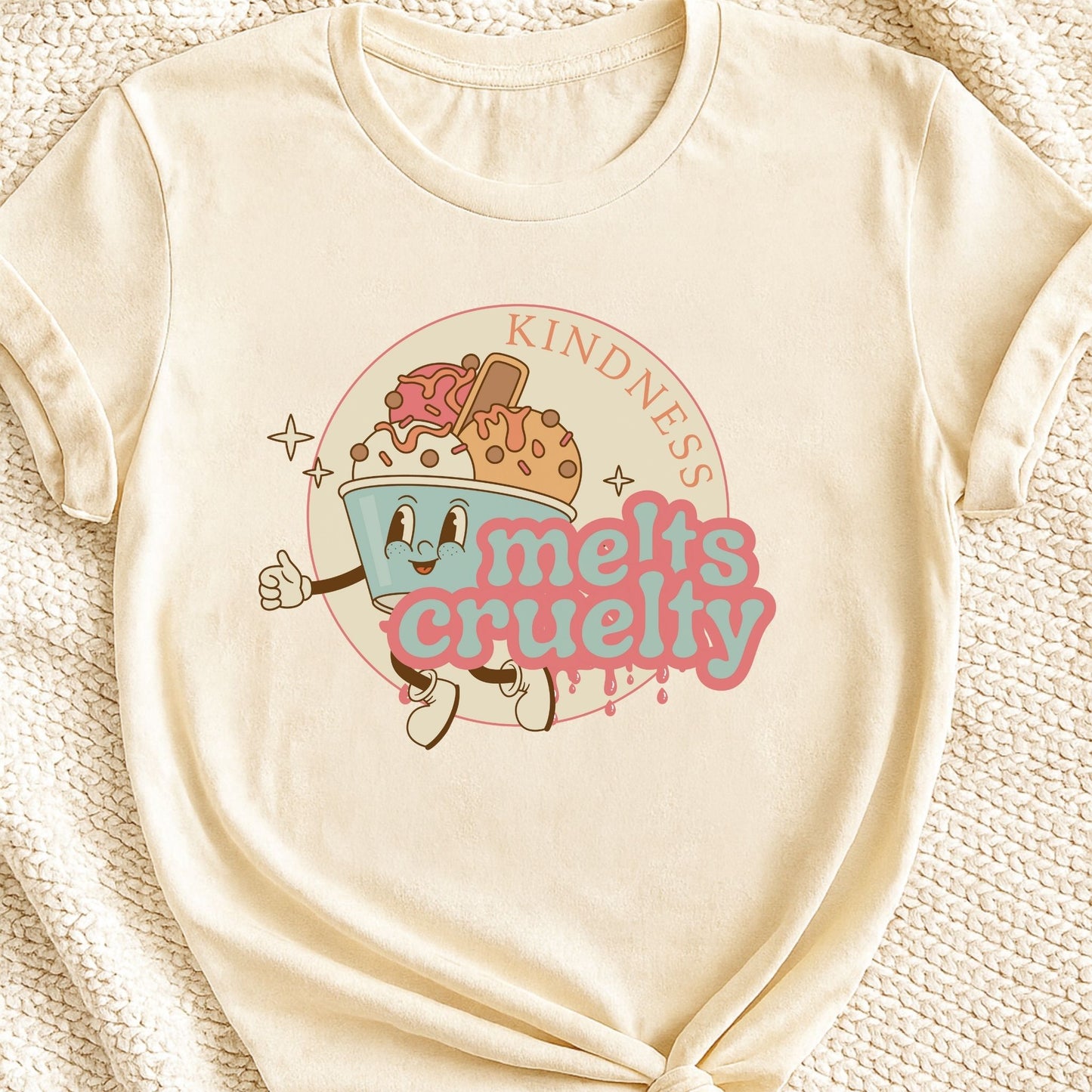 Kindness Melts Cruelty | Unisex Graphic T-shirt - Zeke Squad