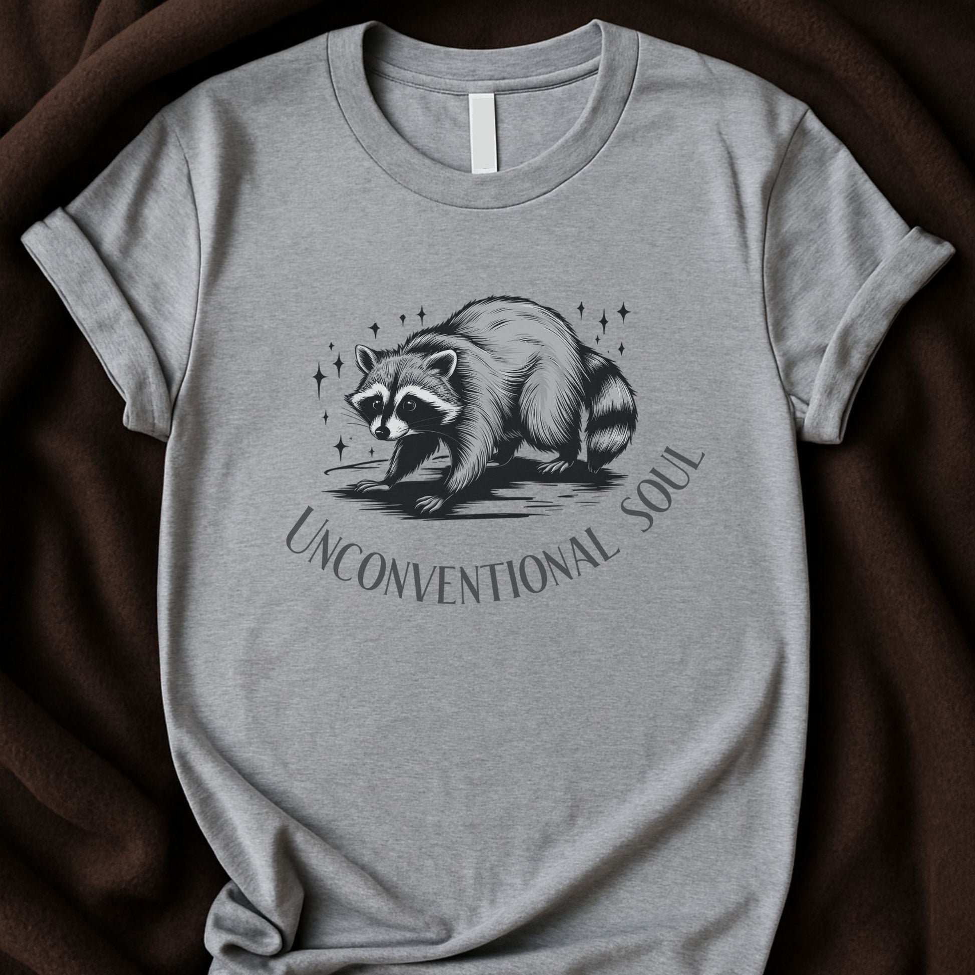 Raccoon Vibes T-Shirt | Funny Trending Misfit Tee – Zeke Squad - Zeke Squad