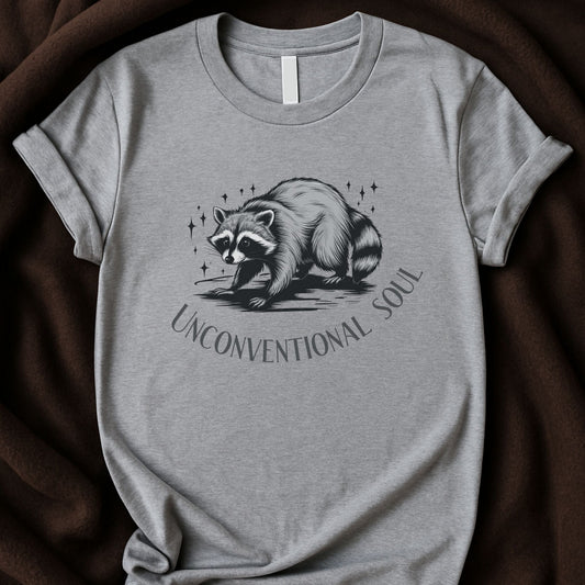 Raccoon Vibes T-Shirt | Funny Trending Misfit Tee – Zeke Squad - Zeke Squad