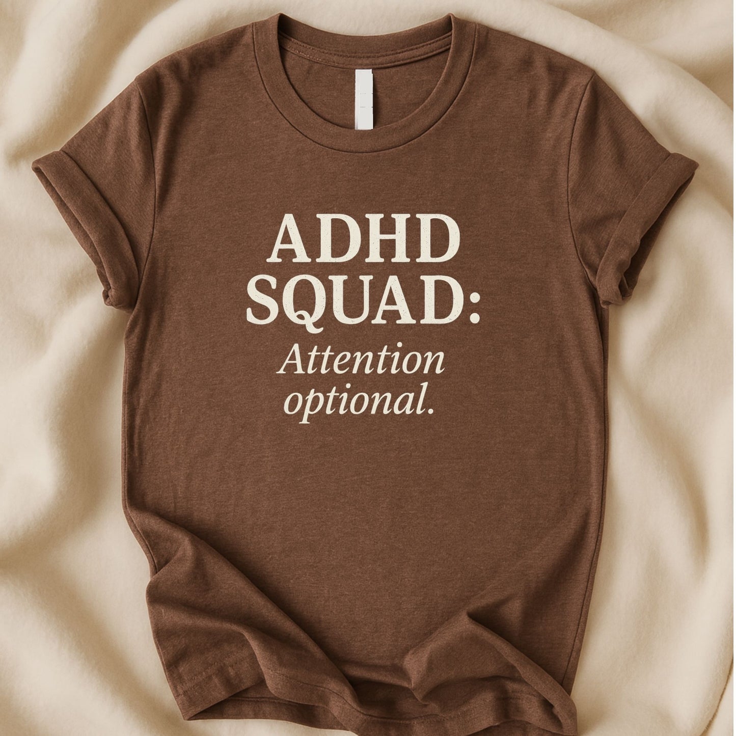 Creative Chaos Squad Attention Optional T-Shirt | Funny Tee - Zeke Squad