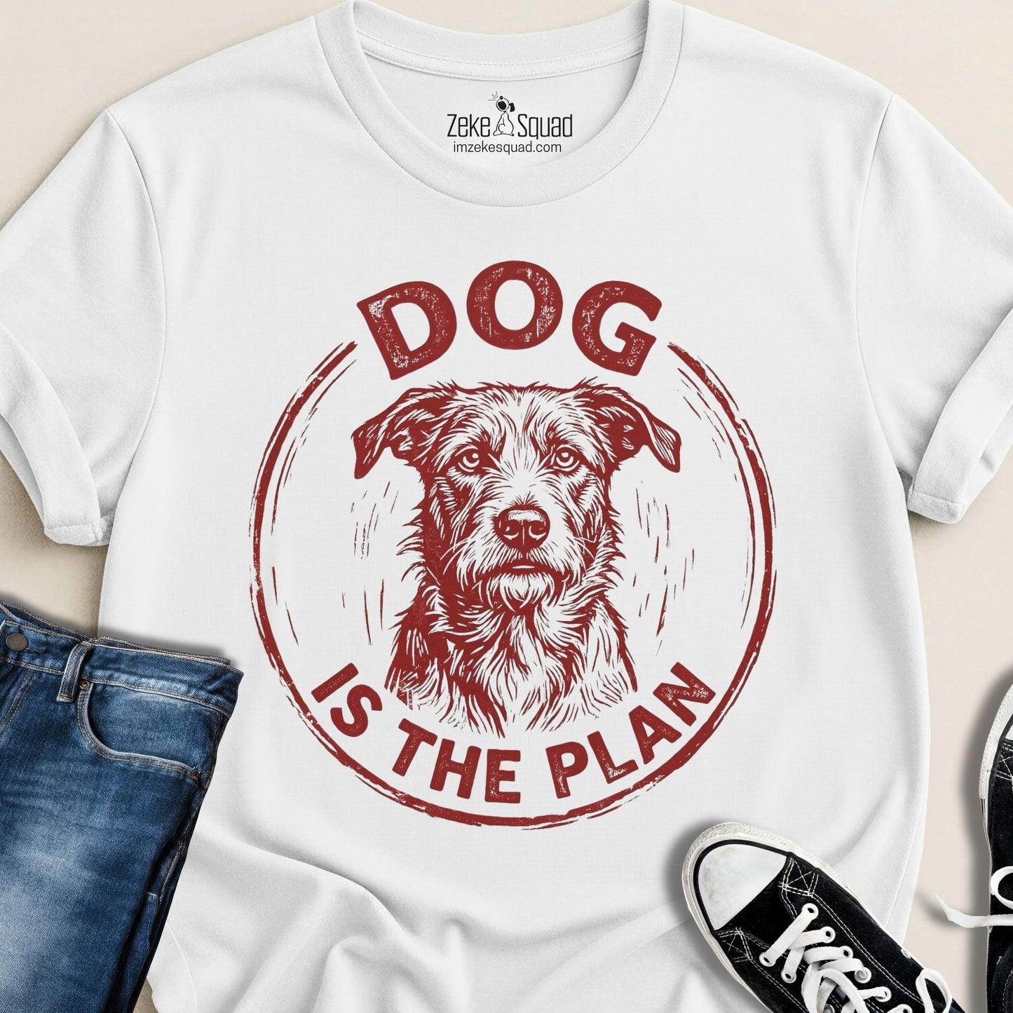 Dog Is The Plan T-shirt - Zeke Squad
