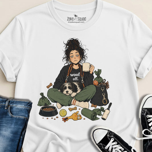 Poop Bag Lady T-shirt - Zeke Squad