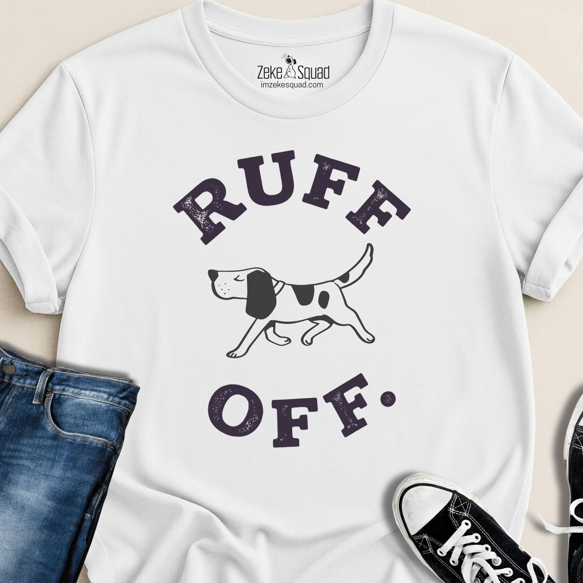 Ruff Off Vintage T-shirt - Zeke Squad