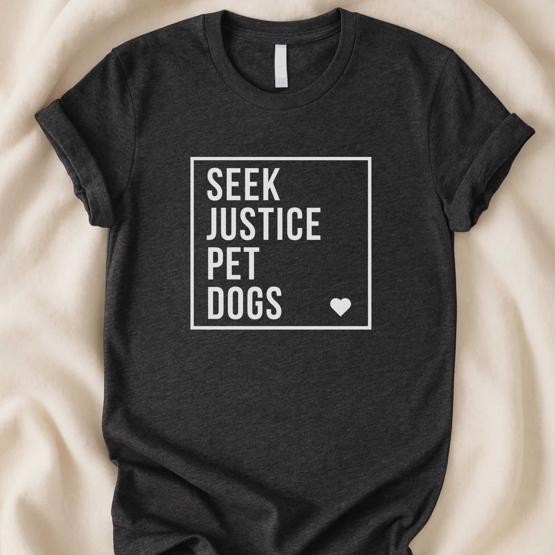 Seek Justice Pet Dogs | Unisex Graphic T-shirt - Zeke Squad