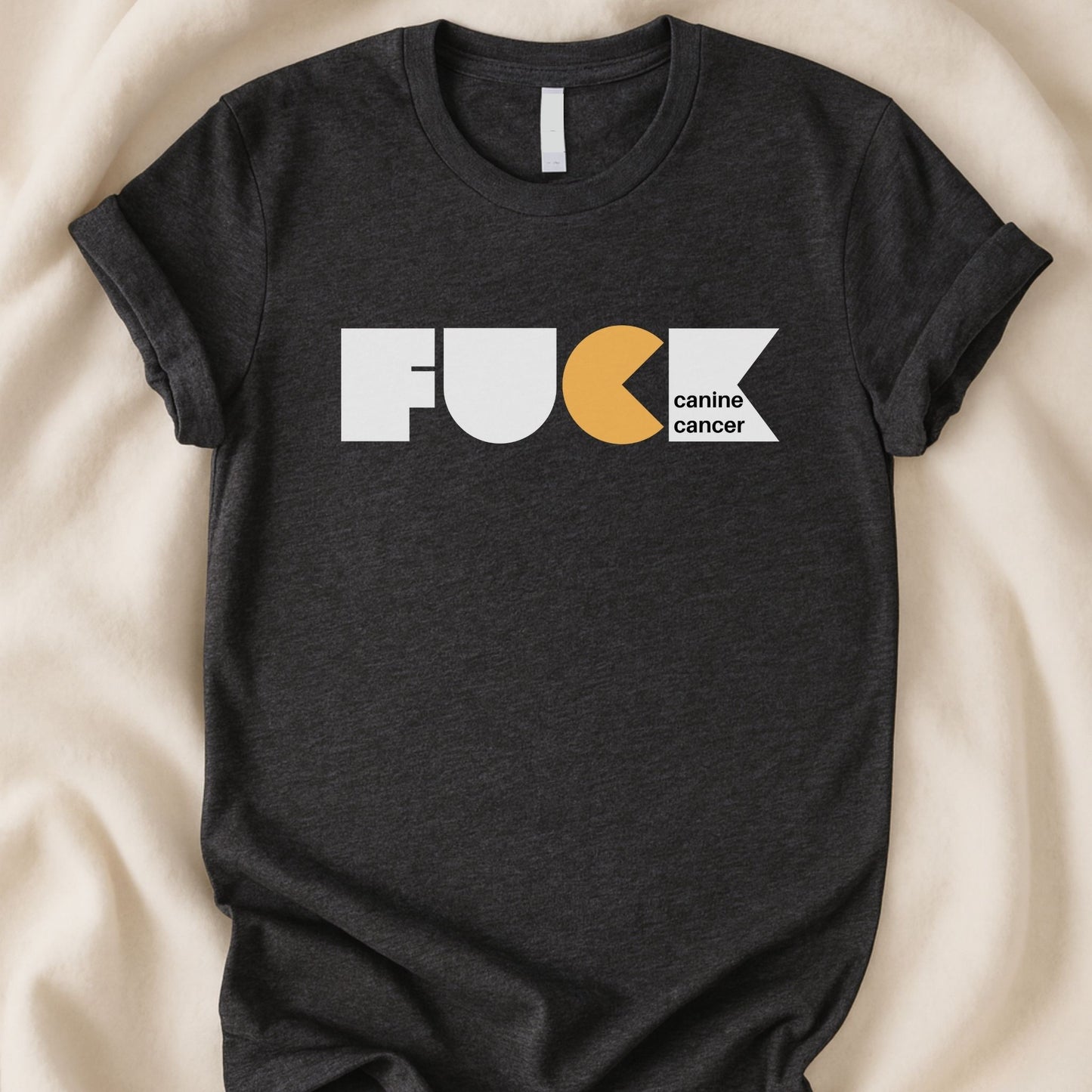 F*ck Canine Cancer 2.0 | Unisex Graphic T-shirt - Zeke Squad