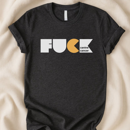 F*ck Canine Cancer 2.0 | Unisex Graphic T-shirt - Zeke Squad