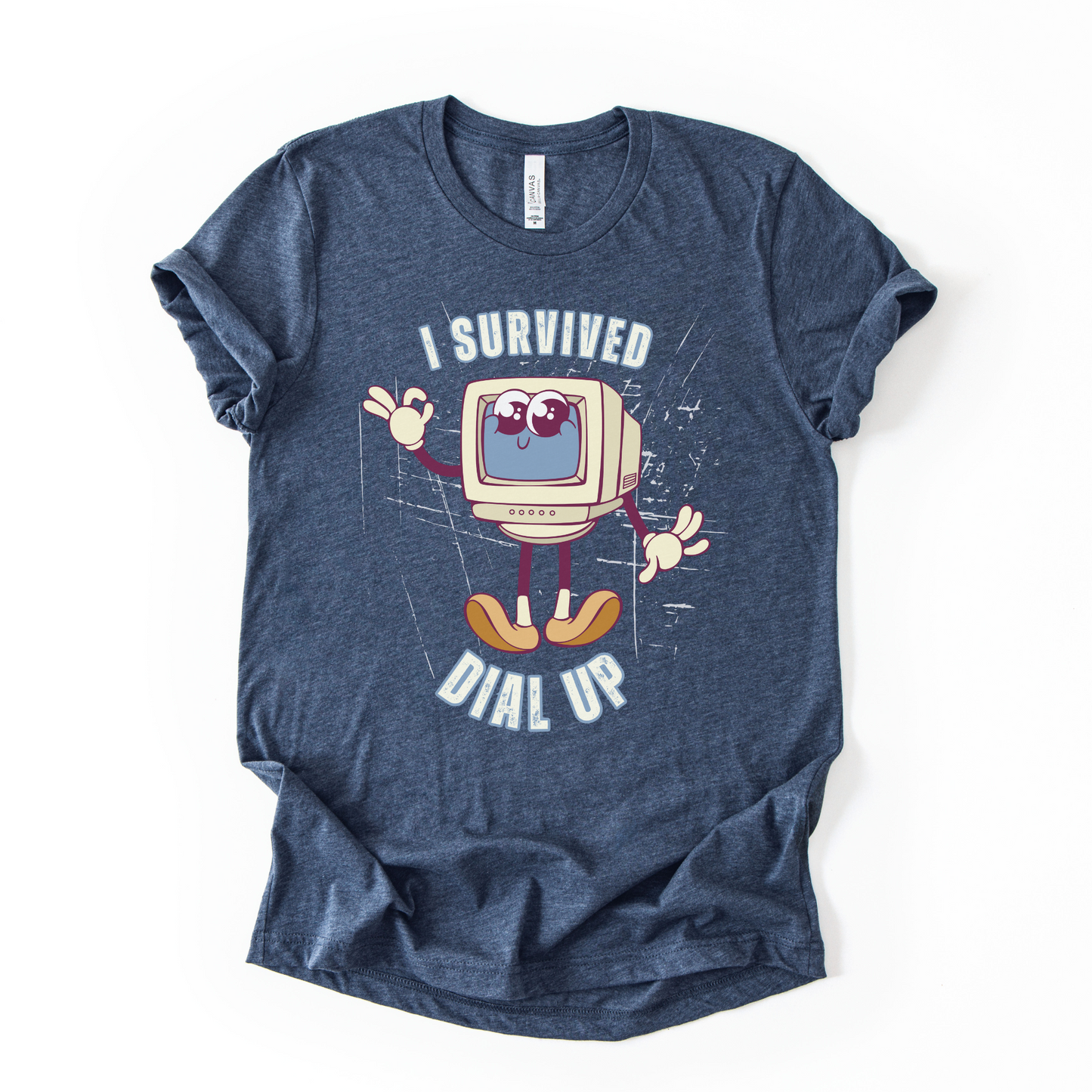 I Survived Dial Up Unisex Graphic T-shirt
