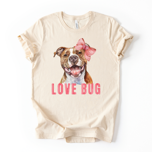 Love Bug the Irrestisti-bull | Unisex Graphic T-shirt
